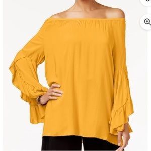 Fever on / off shoulder blouse incredible batwing sleeves